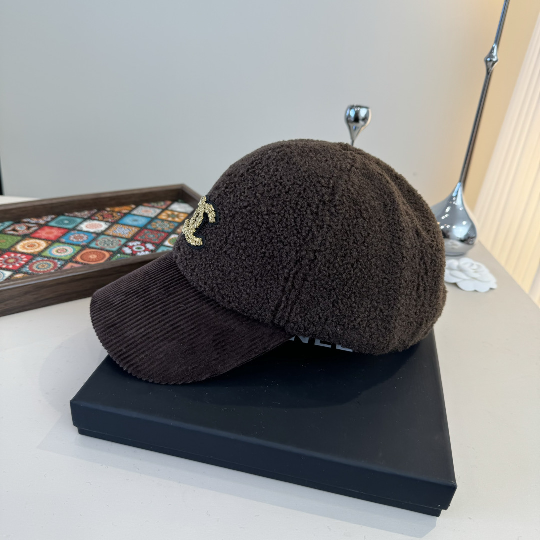 🌾Chanel香奈儿新款鸭舌帽，毛呢帽，头围57cm 可调节