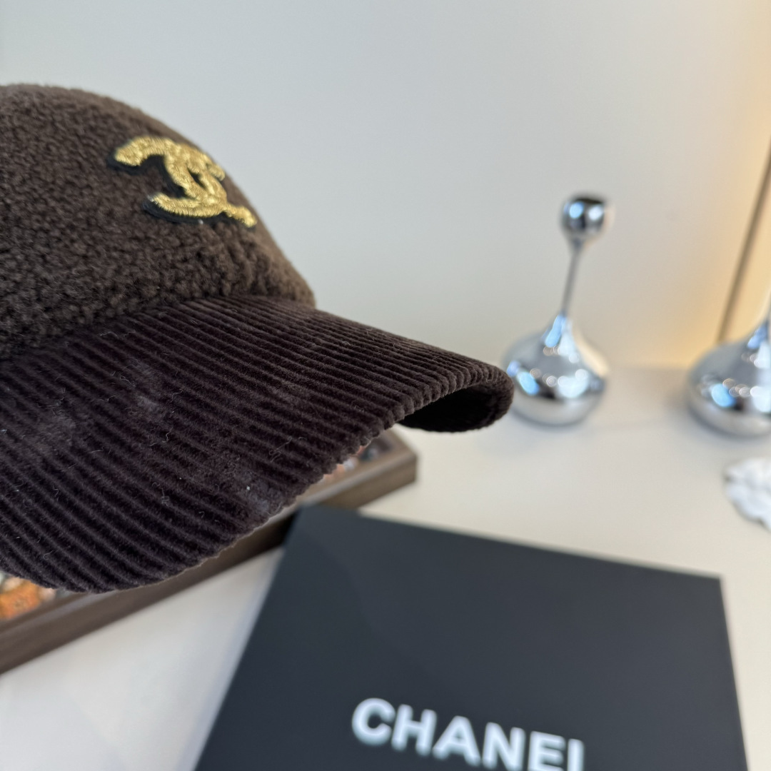 🌾Chanel香奈儿新款鸭舌帽，毛呢帽，头围57cm 可调节