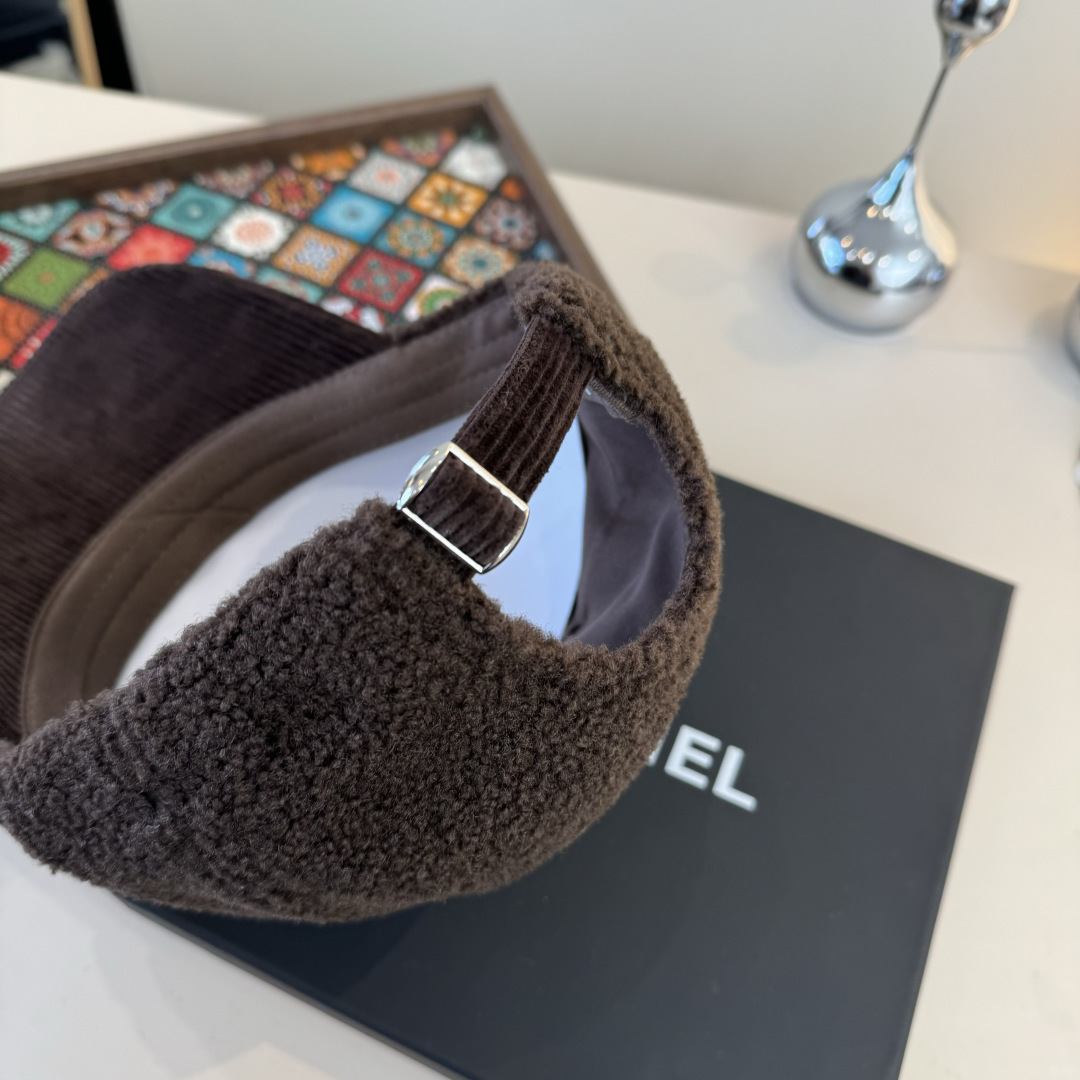 🌾Chanel香奈儿新款鸭舌帽，毛呢帽，头围57cm 可调节