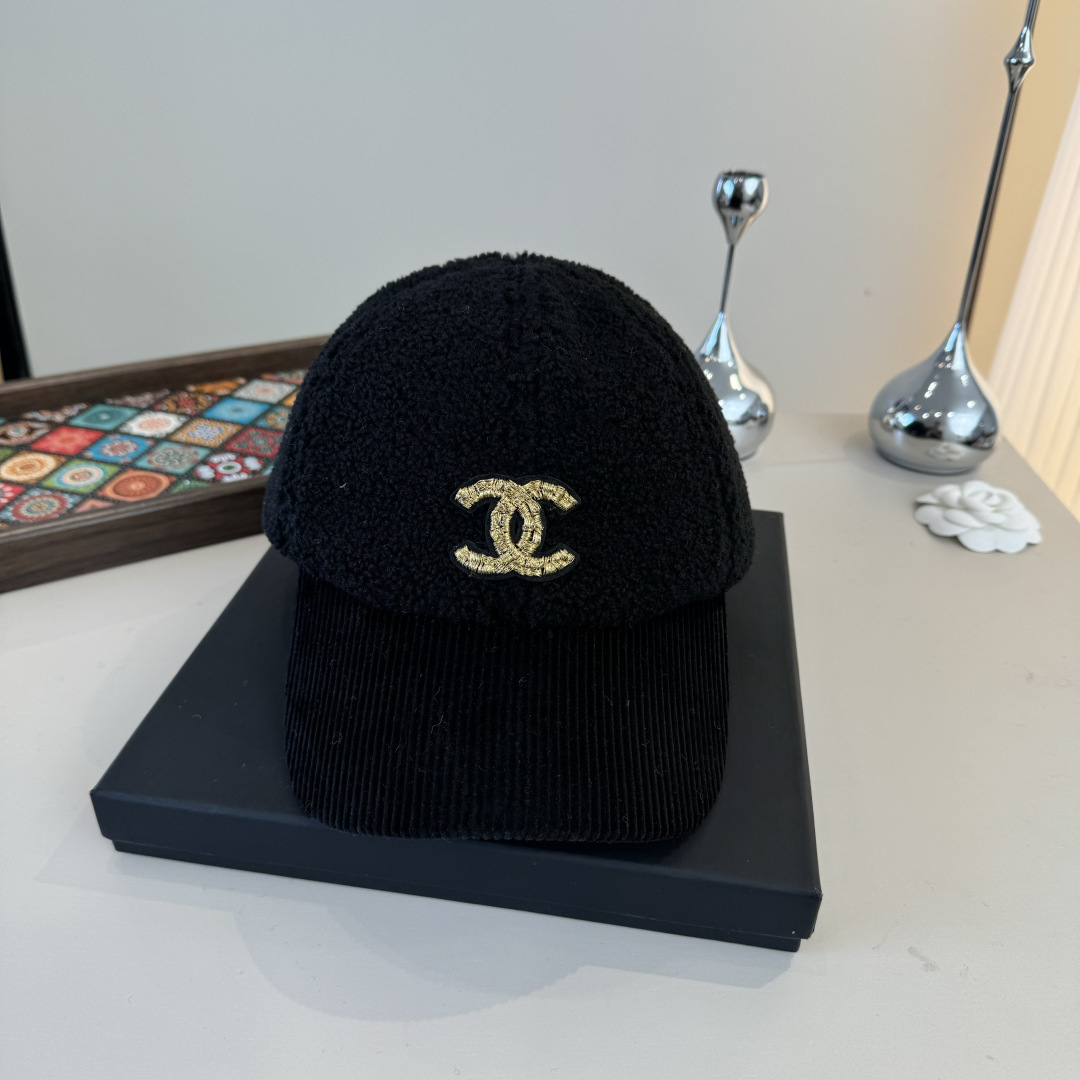 🌾Chanel香奈儿新款鸭舌帽，毛呢帽，头围57cm 可调节