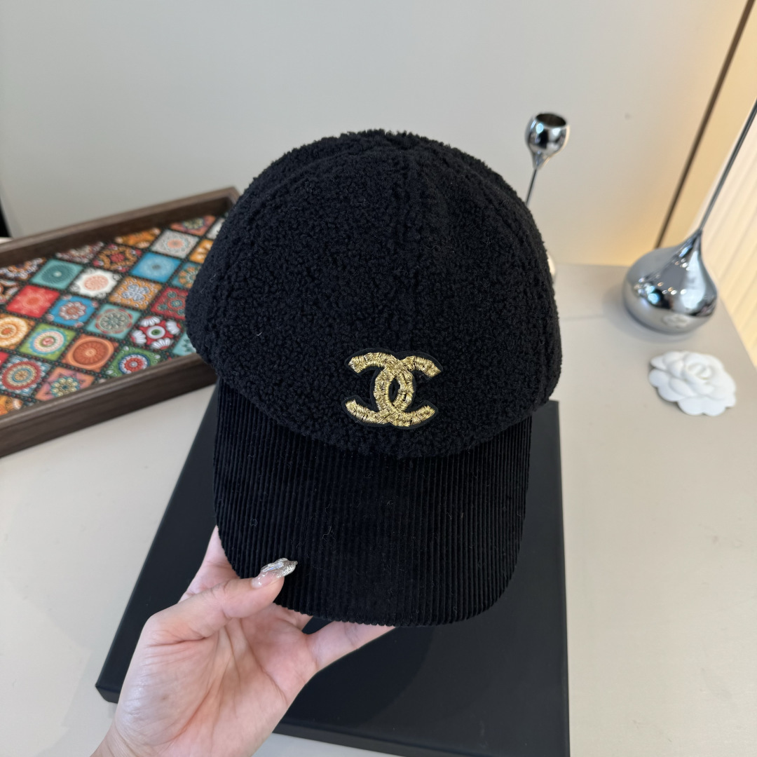 🌾Chanel香奈儿新款鸭舌帽，毛呢帽，头围57cm 可调节