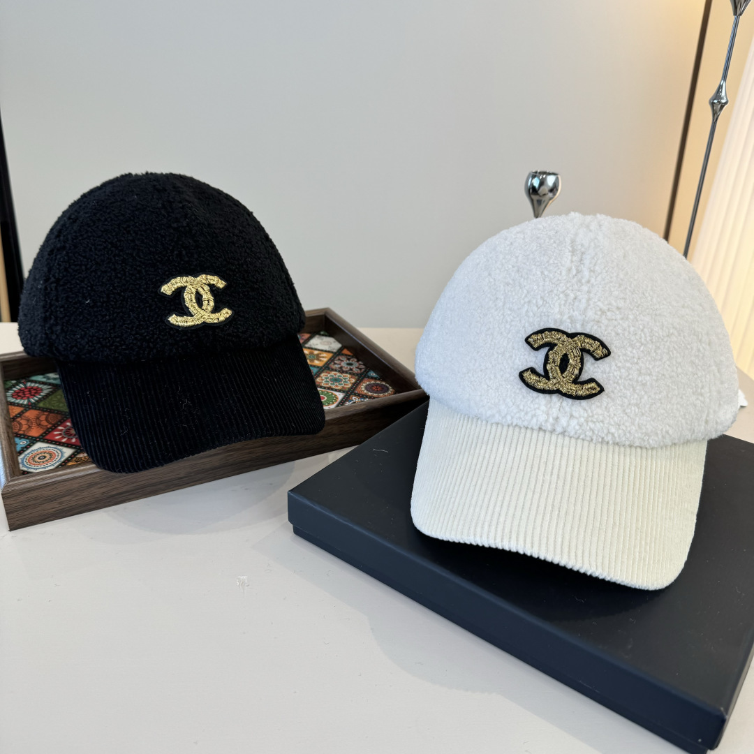 🌾Chanel香奈儿新款鸭舌帽，毛呢帽，头围57cm 可调节
