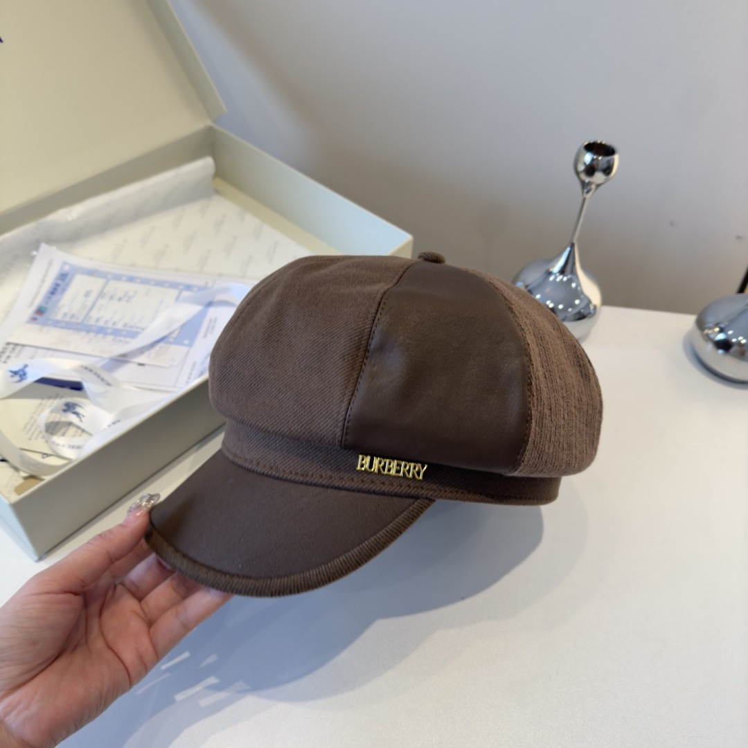 NO:617326,Burberry Burberry new painter hat, plaid octagonal hat, head circumference 57cm hat fisherman hat baseball cap knitted hat, hat, burberry, burberry, espadrilles, hats19860909Burberry巴宝莉新款画家帽,格子八角帽,头围57cm帽子渔夫帽棒球帽针织帽,帽子,burberry,burberry,espadrilles,hats,hat
