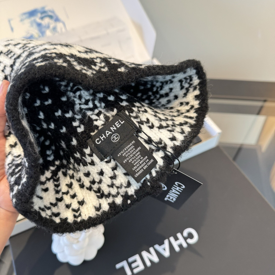 🌾Chanel香奈儿新款毛线帽