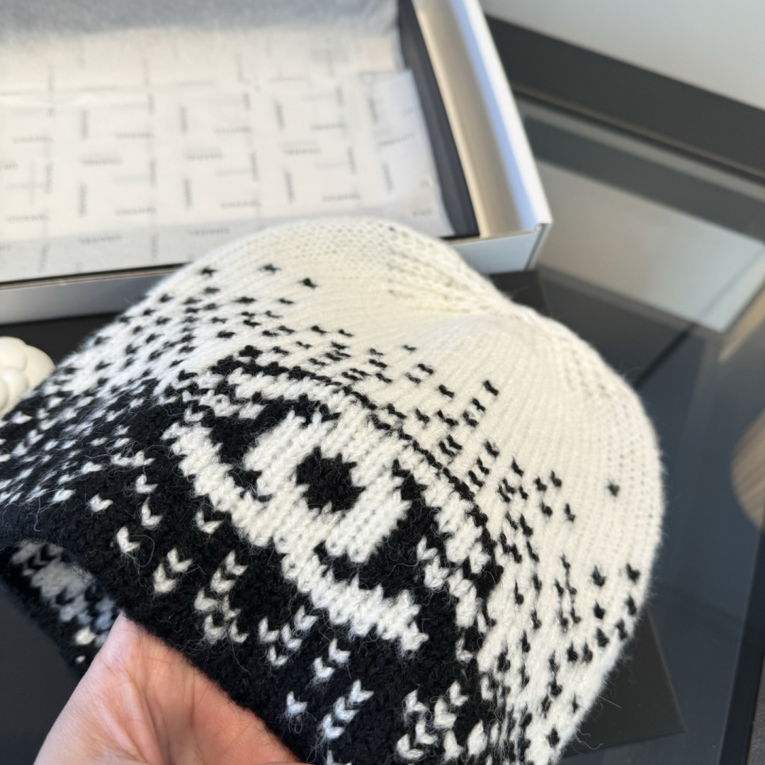 🌾Chanel香奈儿新款毛线帽