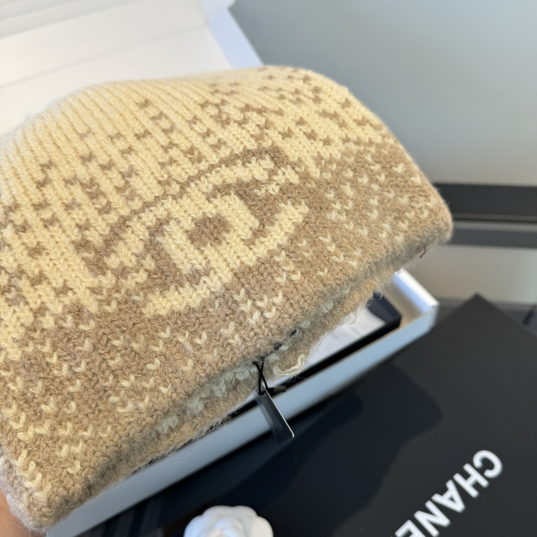 🌾Chanel香奈儿新款毛线帽