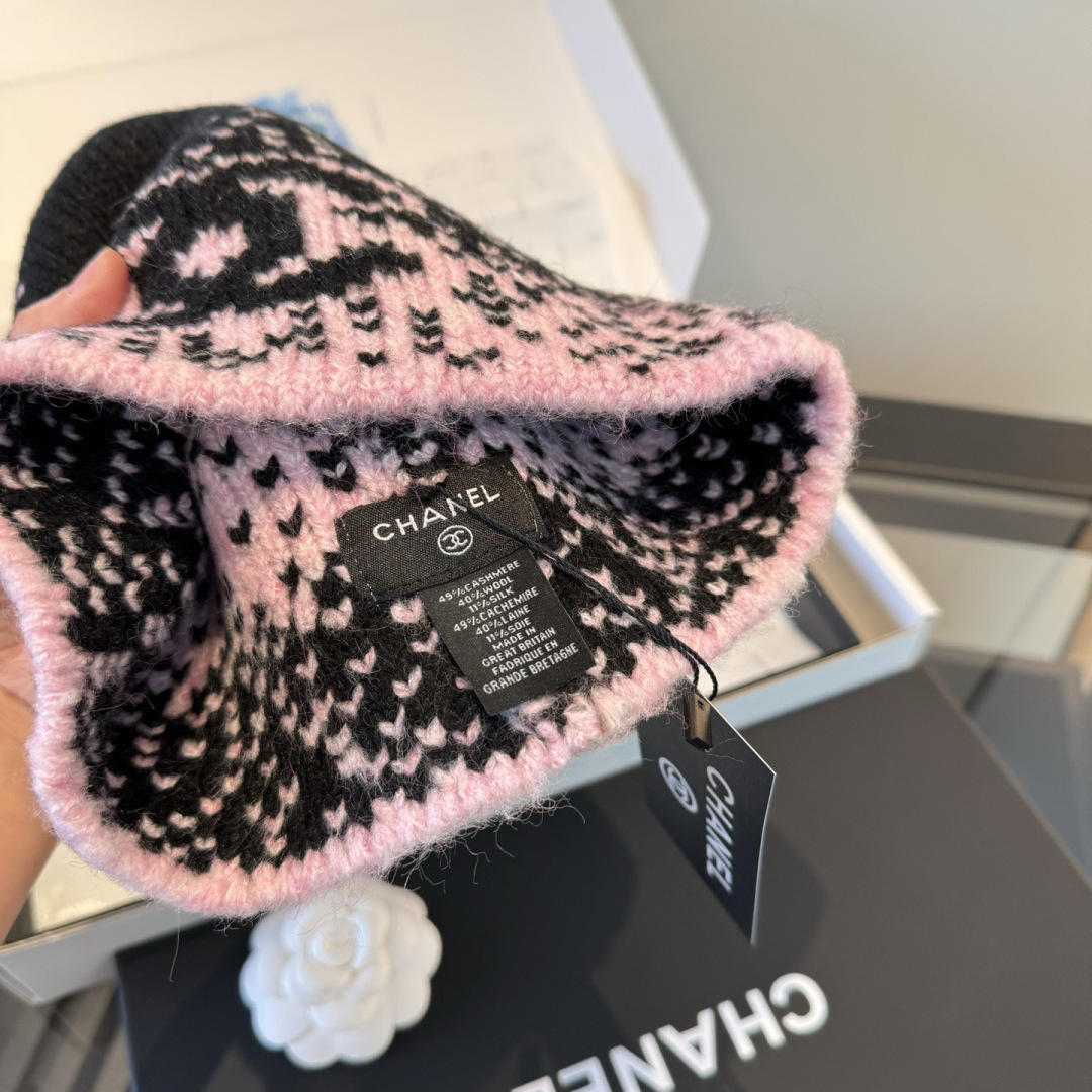 🌾Chanel香奈儿新款毛线帽
