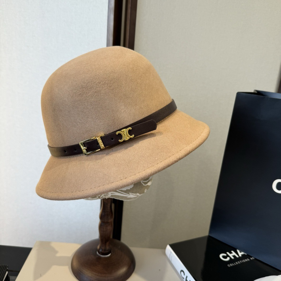 NO:617426,Celine's new autumn and winter wool basin hat, 100% wool fabric, head circumference 57cm hat, fisherman hat, baseball cap, knitted hat, hat, celine, celine, espadrilles, hats19860909Celine赛琳秋冬新款羊毛盆帽,百分百羊毛面料、头围57cm帽子渔夫帽棒球帽针织帽,帽子,celine,celine,espadrilles,hats,hat