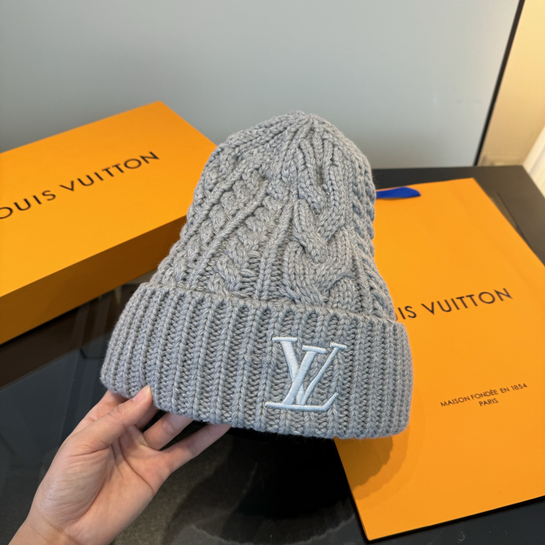 🌾Lv路易斯新款针织毛线帽
