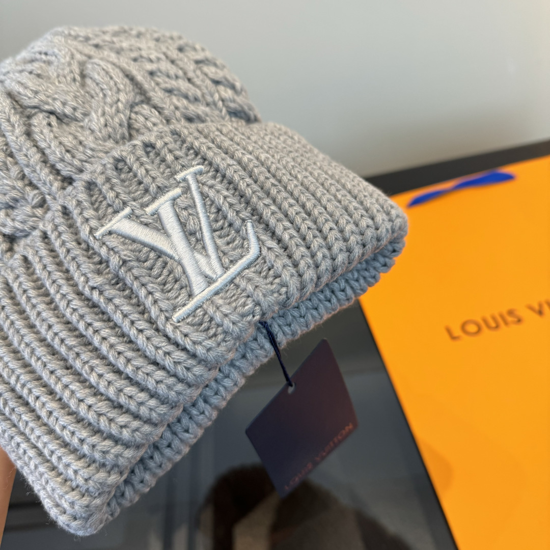 🌾Lv路易斯新款针织毛线帽