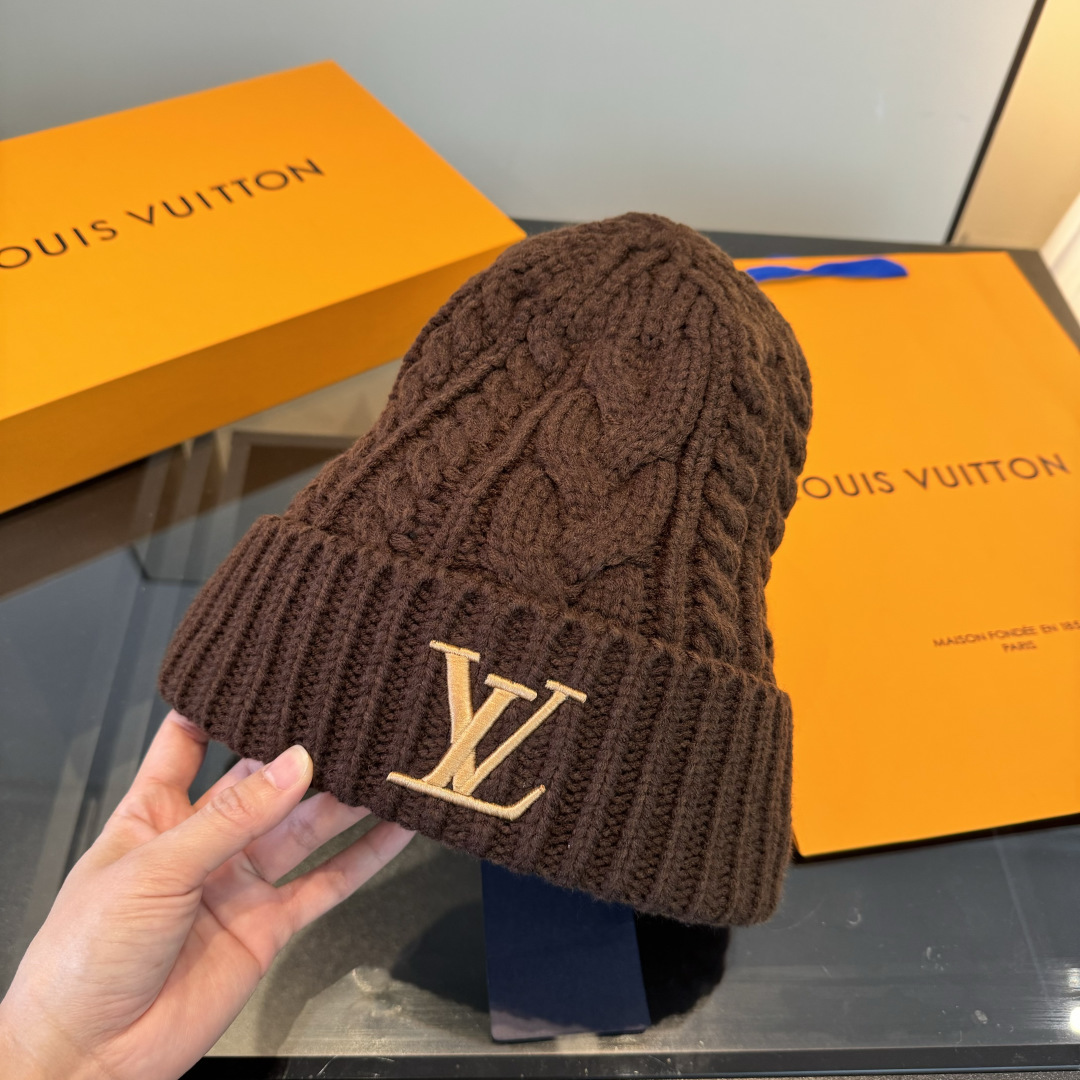 🌾Lv路易斯新款针织毛线帽