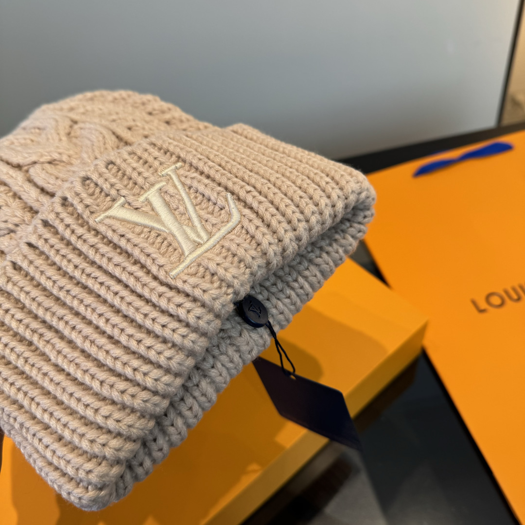 🌾Lv路易斯新款针织毛线帽