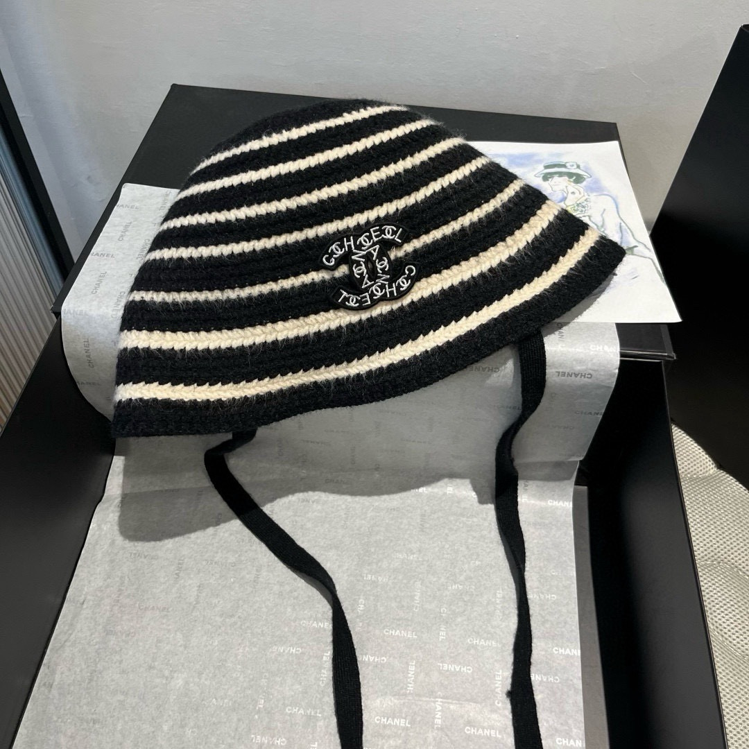 NO:643746,Chanel new knitted bucket hat, head circumference 57cm hat bucket hat baseball cap knitted hat, hat, chanel, espadrilles, hats19860909香奈儿新款针织渔夫帽,头围57cm 帽子渔夫帽棒球帽针织帽,帽子,chanel,espadrilles,hats,hat