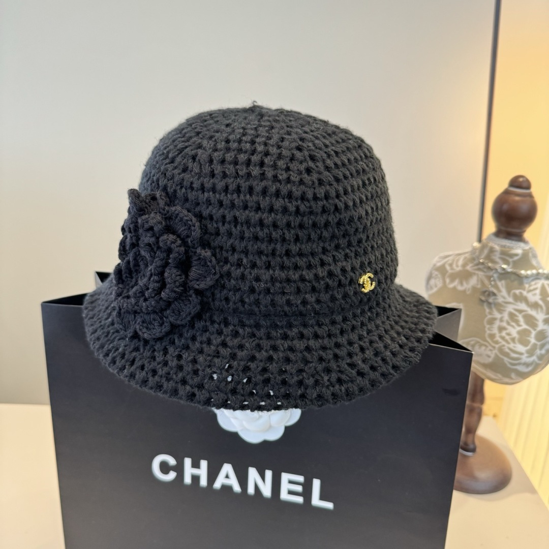 NO:643732,Chanel Chanel new camellia knitted bucket hat hat bucket hat baseball cap knitted hat, hat, chanel, chanel, espadrilles, hats19860909Chanel香奈儿新款山茶花针织渔夫帽帽子渔夫帽棒球帽针织帽,帽子,chanel,chanel,espadrilles,hats,hat