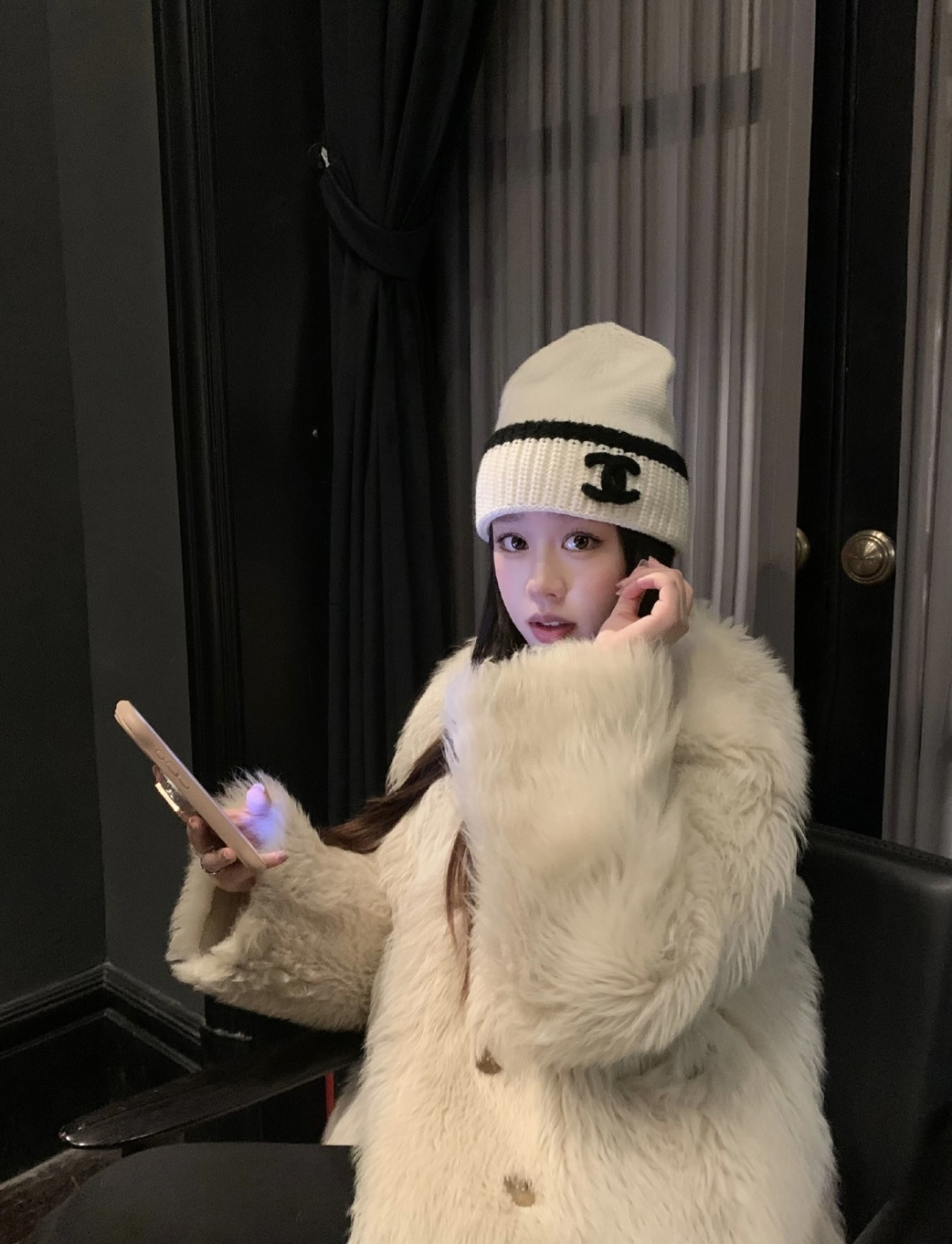 🌾Chanel香奈儿新款毛线帽