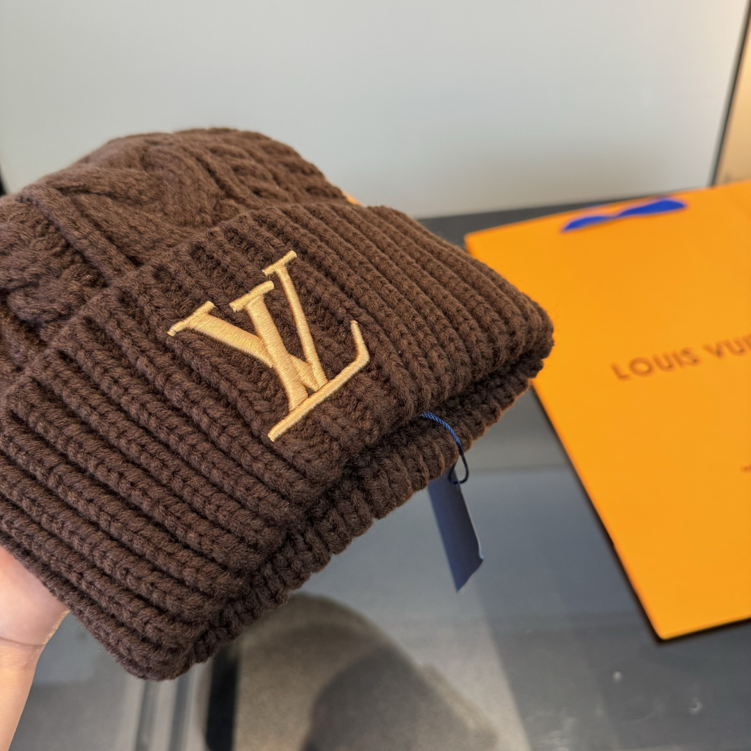 🌾Lv路易斯新款针织毛线帽