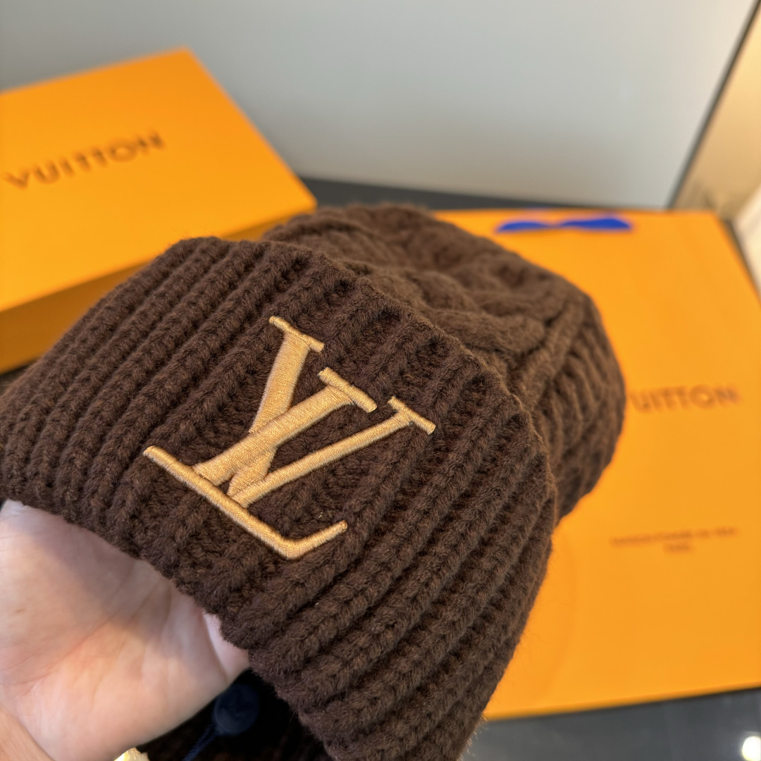 🌾Lv路易斯新款针织毛线帽