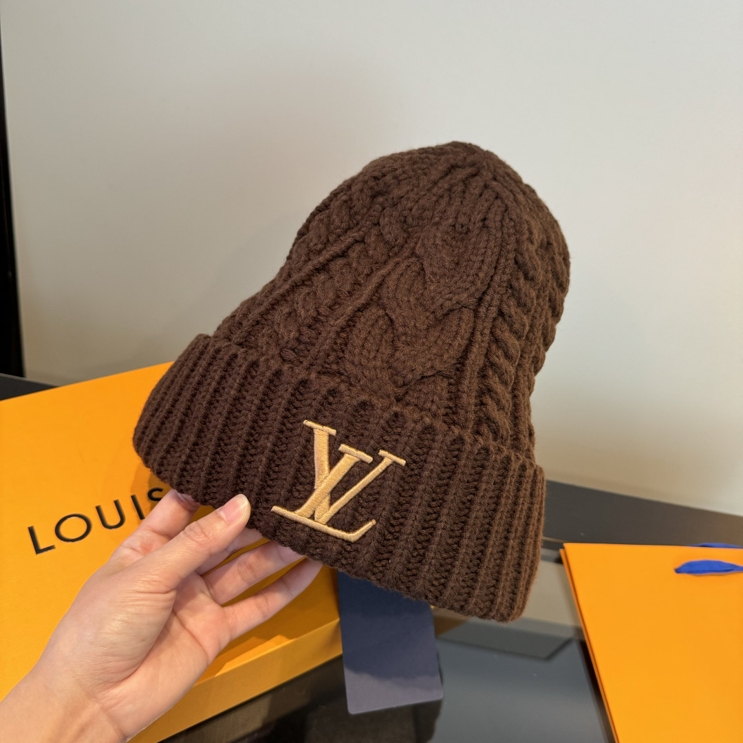 🌾Lv路易斯新款针织毛线帽