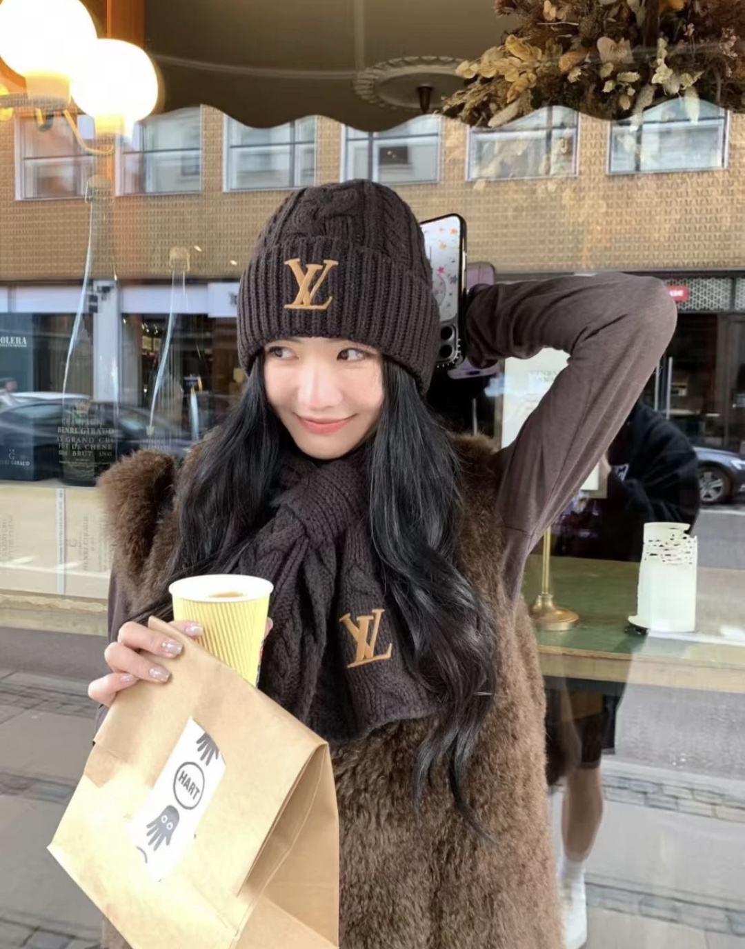 🌾Lv路易斯新款针织毛线帽