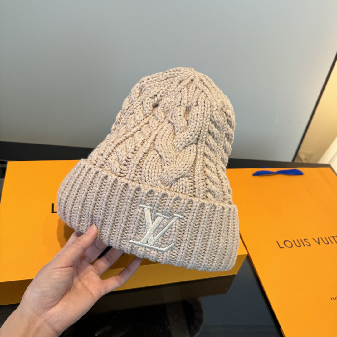 🌾Lv路易斯新款针织毛线帽