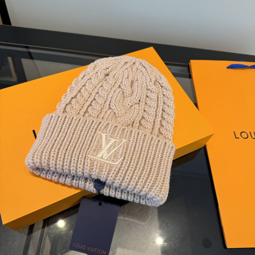 🌾Lv路易斯新款针织毛线帽