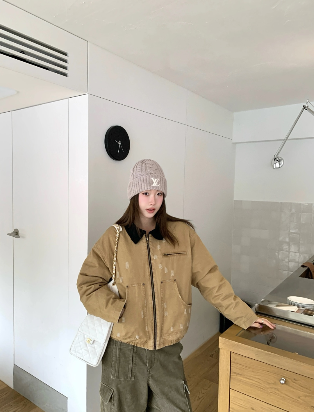 🌾Lv路易斯新款针织毛线帽