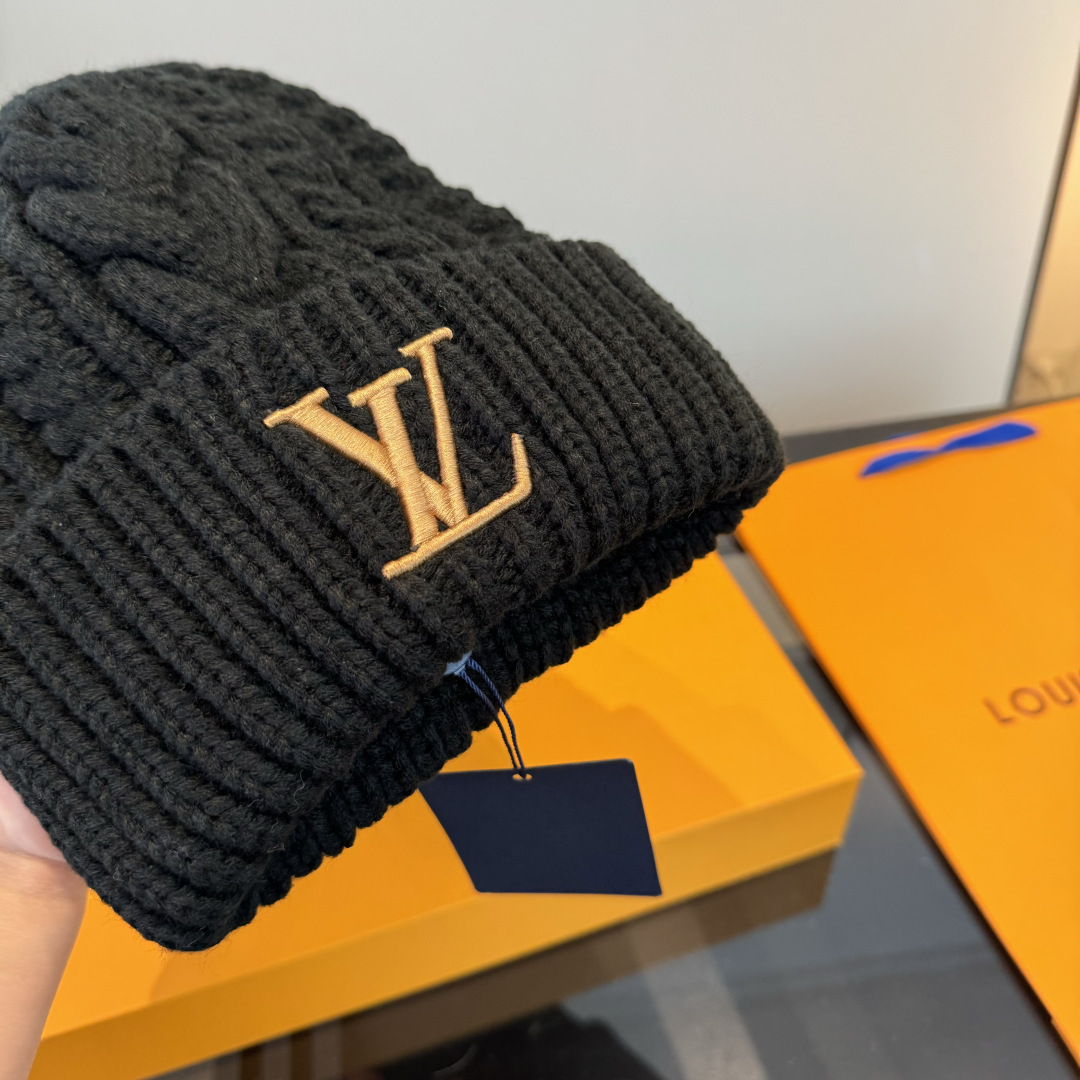🌾Lv路易斯新款针织毛线帽