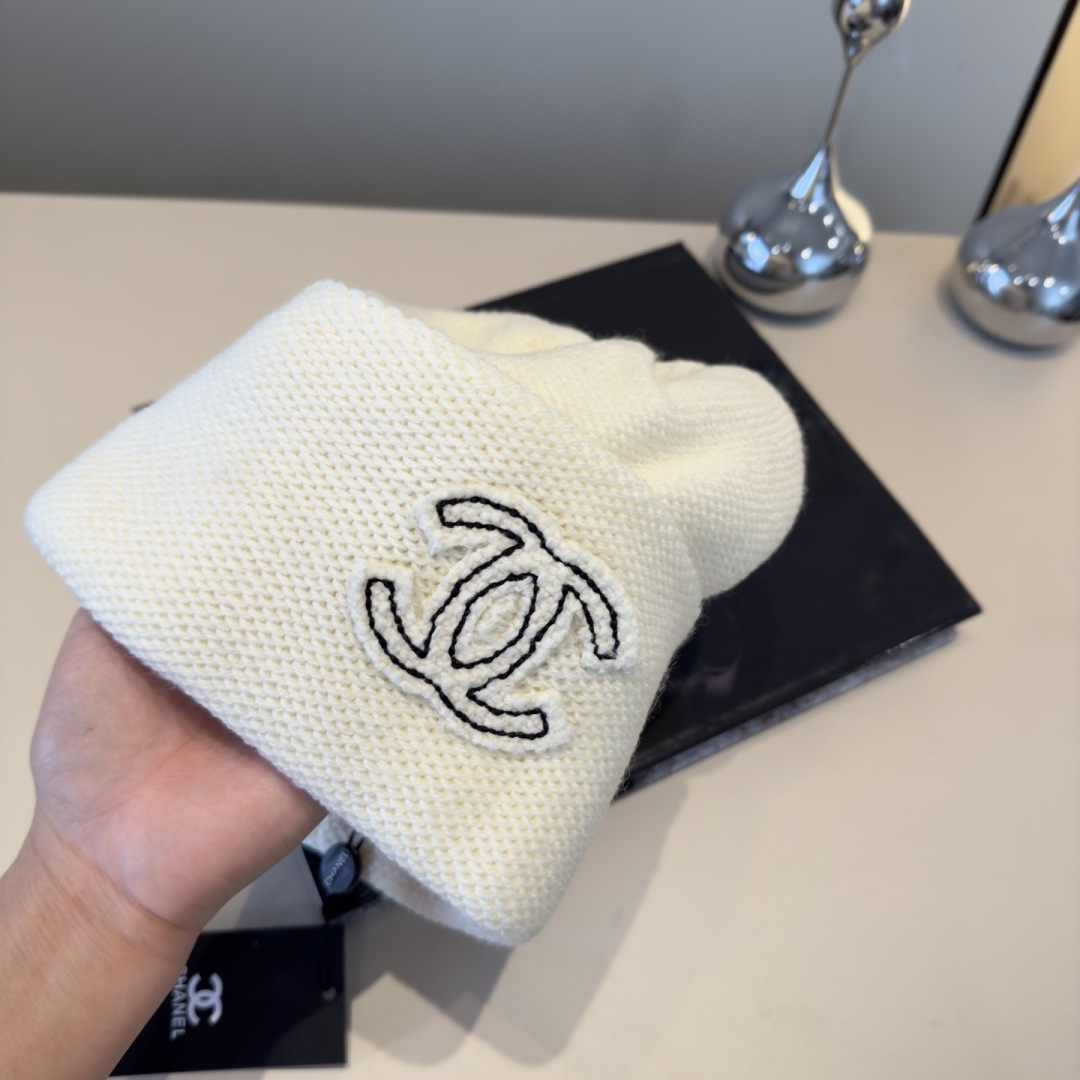 🌾Chanel香奈儿新款针织毛线帽