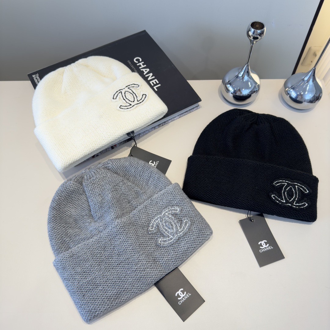 🌾Chanel香奈儿新款针织毛线帽