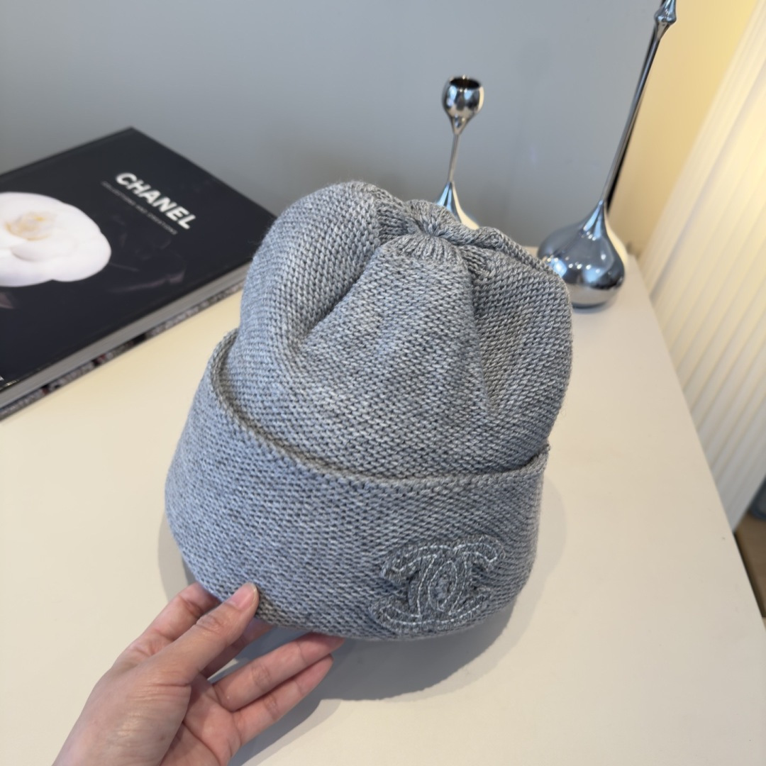 🌾Chanel香奈儿新款针织毛线帽