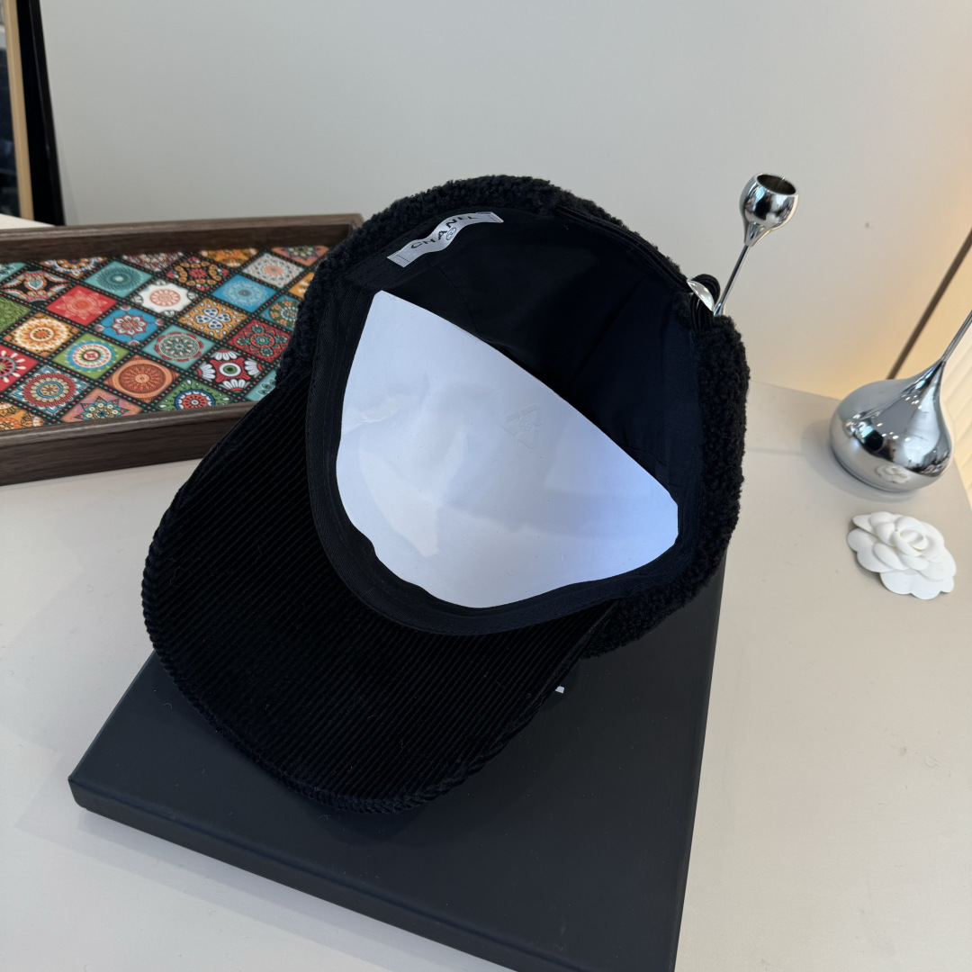 🌾Chanel香奈儿新款鸭舌帽，毛呢帽，头围57cm 可调节