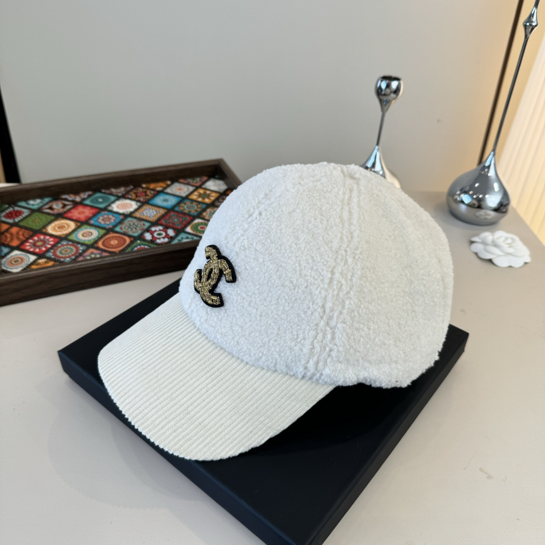 🌾Chanel香奈儿新款鸭舌帽，毛呢帽，头围57cm 可调节