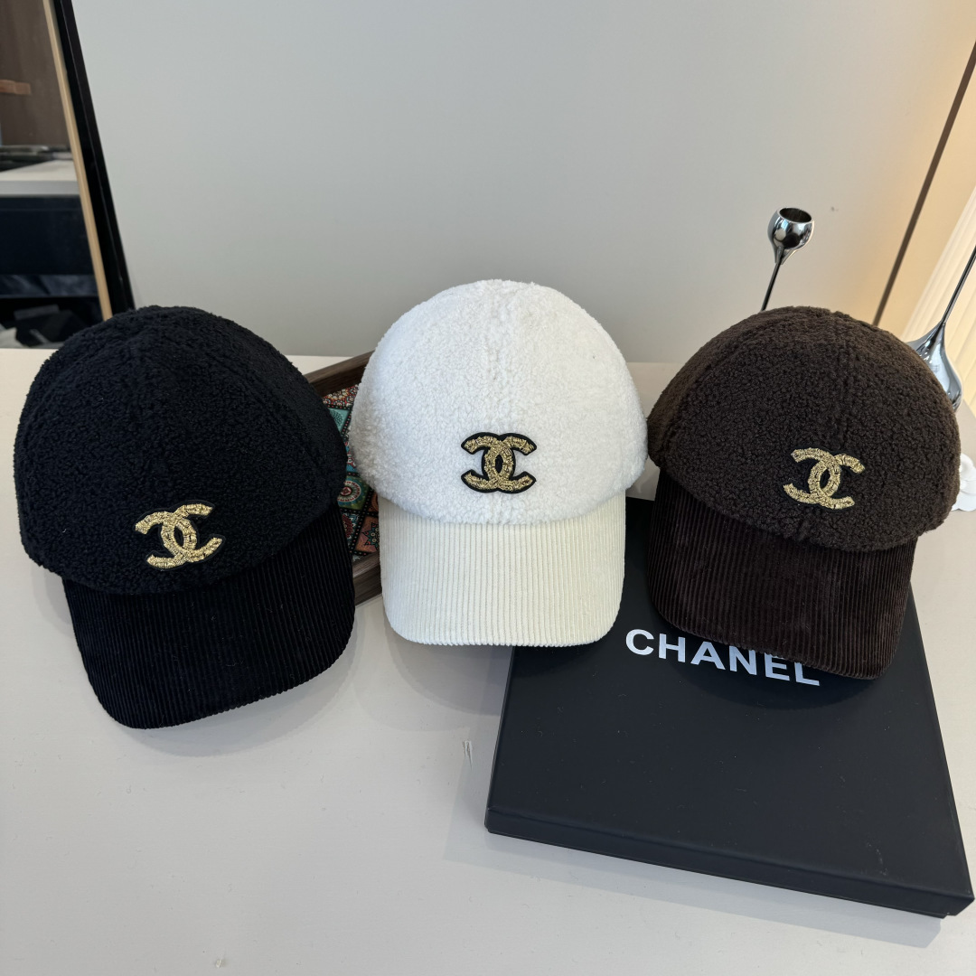 🌾Chanel香奈儿新款鸭舌帽，毛呢帽，头围57cm 可调节