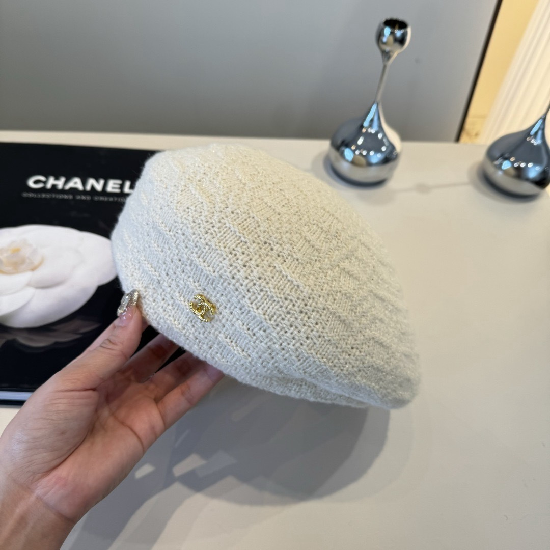 NO:643721,Chanel wool beret, small fragrant beret, head circumference 57cm hat bucket hat baseball cap knitted hat, hat, chanel, chanel, espadrilles, hats19860909Chanel香奈儿羊毛贝雷帽,小香风贝雷帽,头围57cm帽子渔夫帽棒球帽针织帽,帽子,chanel,chanel,espadrilles,hats,hat