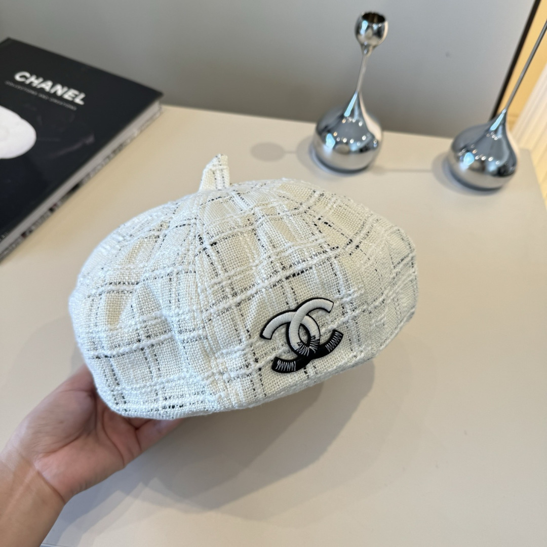 NO:689826,Chanel Chanel new beret head circumference 57cm hat fisherman hat baseball cap knitted hat, hat, chanel, chanel, espadrilles, hats19860909 Chanel香奈儿新款贝雷帽 头围57cm帽子渔夫帽棒球帽针织帽,帽子,chanel,chanel,espadrilles,hats,hat