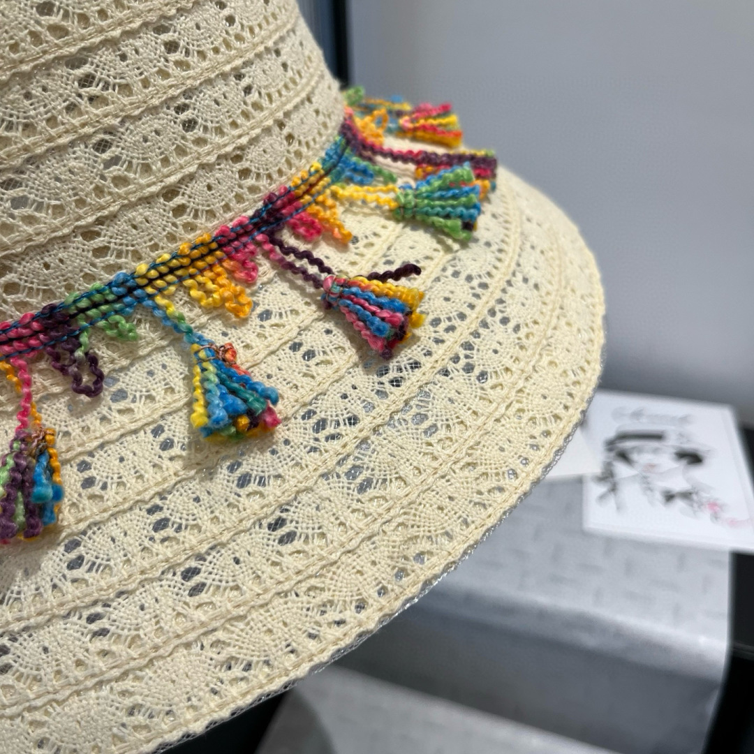 Pmiumiu缪缪蕾丝盆帽，小清新设计，头围57cm