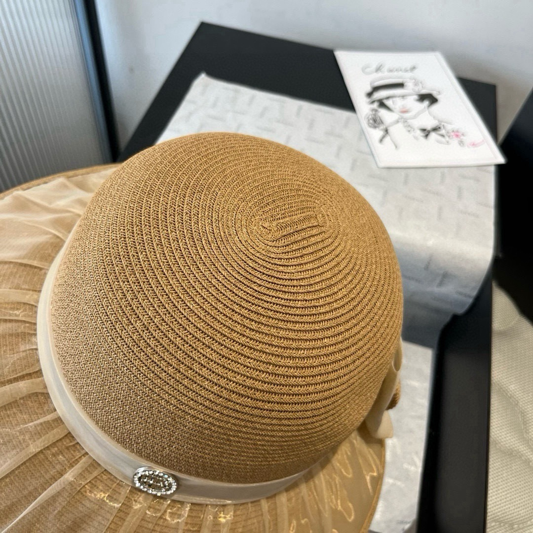 Pmiumiu缪缪新款蝴蝶结盆帽，高端定制，头围57cm