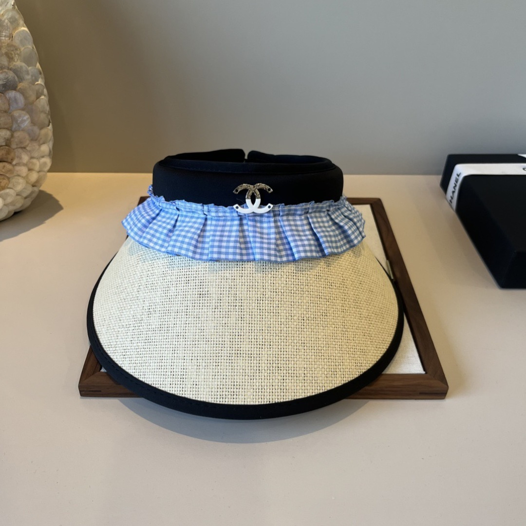 NO:742590,Chanel Chanel empty top sun hat head size 57 hat straw hat fisherman hat baseball cap, hat, chanel, chanel, espadrilles, hats19860909 Chanel香奈儿空顶遮阳帽 头围57帽子草帽渔夫帽棒球帽,帽子,chanel,chanel,espadrilles,hats,hat
