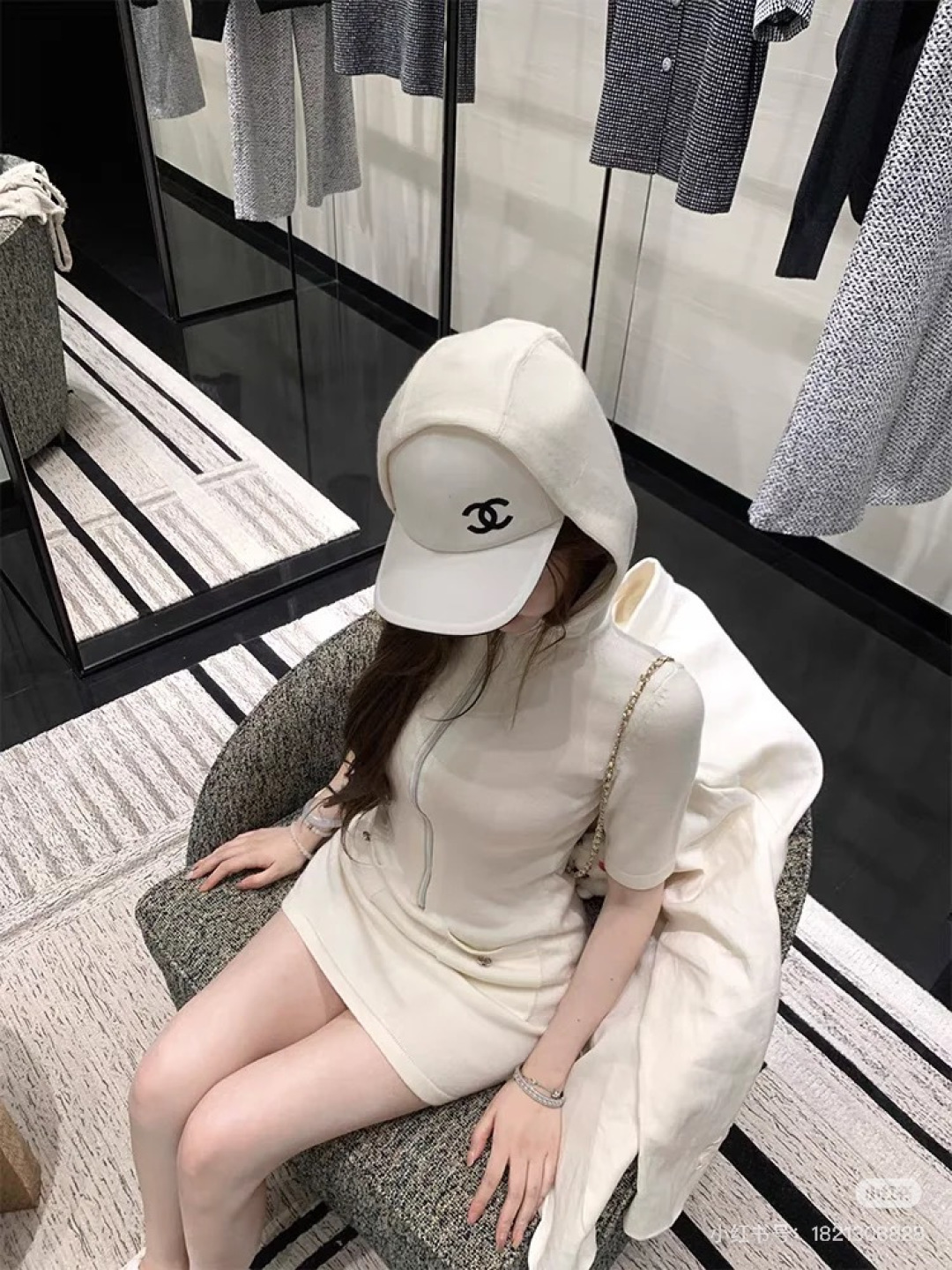 pChanel香奈儿要原单鸭舌帽，高级定制，2025新款，头围57cm