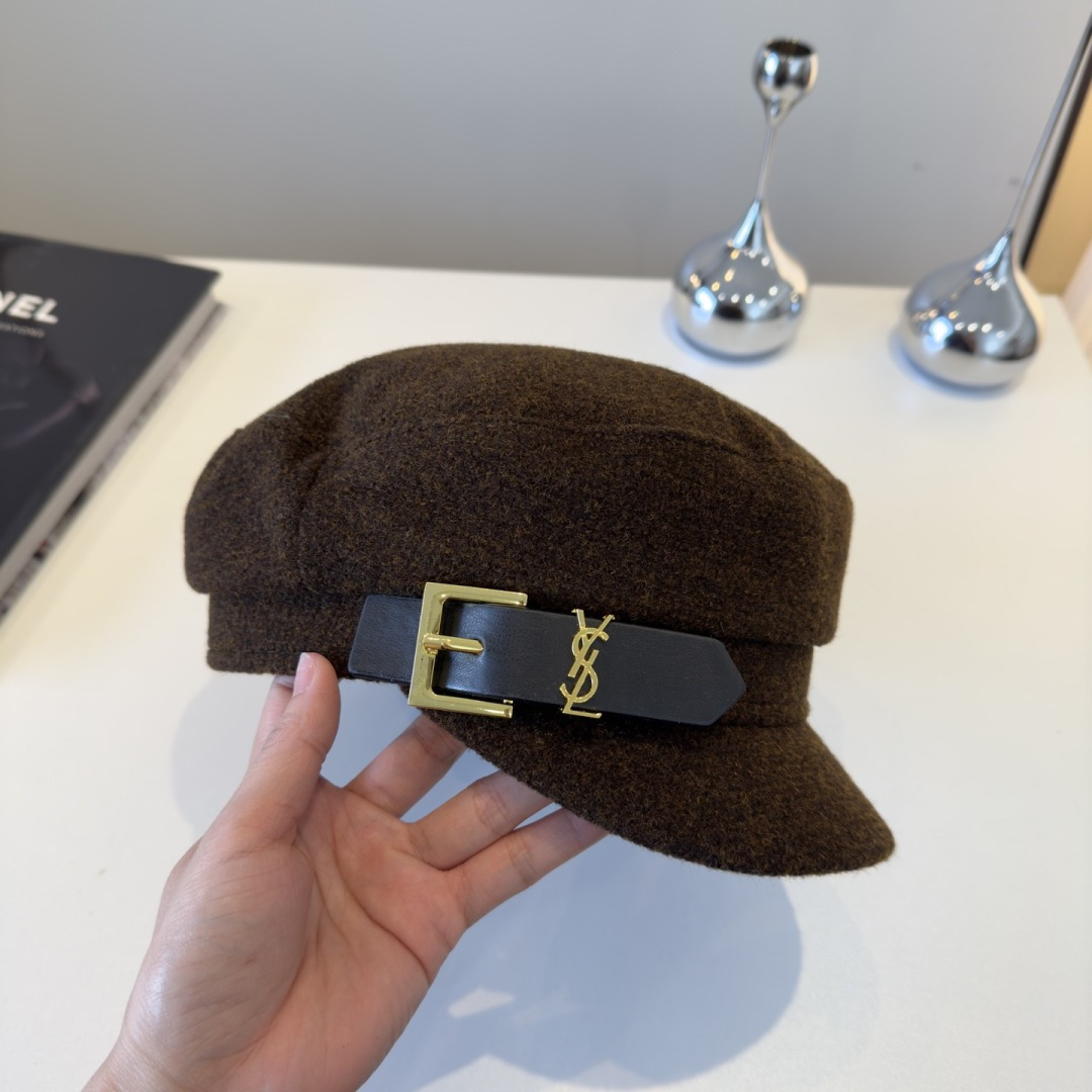 NO:742665,Saint Laurent new autumn and winter duck-billed military cap, autumn and winter new duck-billed cap, head circumference 57cm hat straw hat fisherman hat baseball cap, hat, saint laurent, espadrilles, hats19860909圣罗兰秋冬新款鸭舌军帽,秋冬新款鸭舌帽,头围57cm帽子草帽渔夫帽棒球帽,帽子,saint laurent,espadrilles,hats,hat