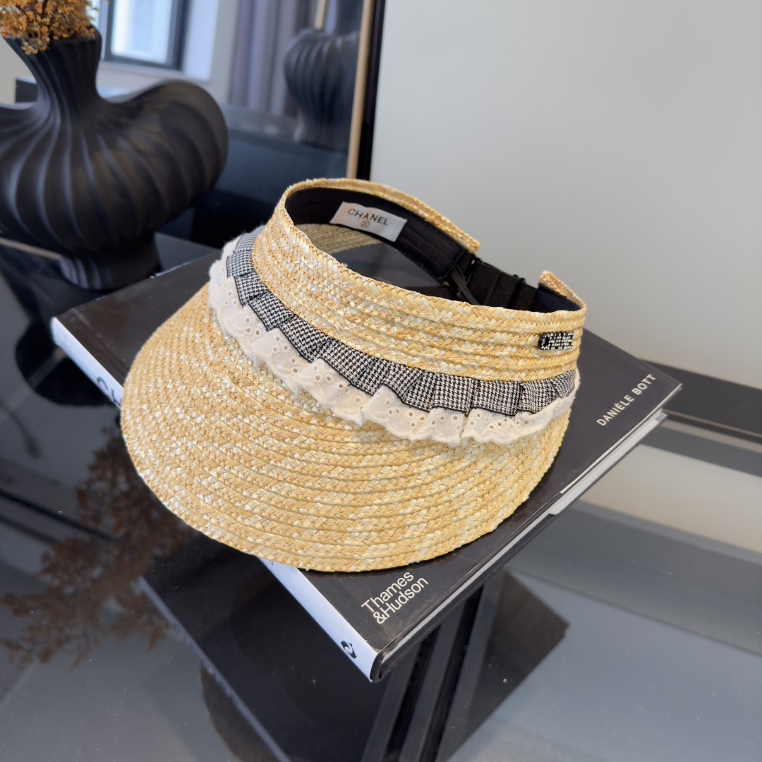 NO:742585,Chanel Chanel straw straw sun hat, adjustable hat straw hat fisherman hat baseball cap, hat, chanel, chanel, espadrilles, hats19860909Chanel香奈儿麦秆草空顶遮阳帽,可调节帽子草帽渔夫帽棒球帽,帽子,chanel,chanel,espadrilles,hats,hat