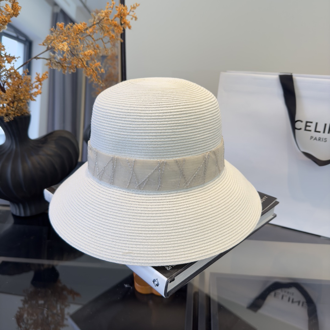 PChanel香奈儿新款草帽，日本纸草制作，跑量王，头围57cm