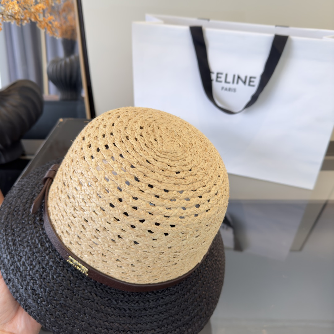 PDior迪奥拉菲草帽，旅游必备，头围57cm