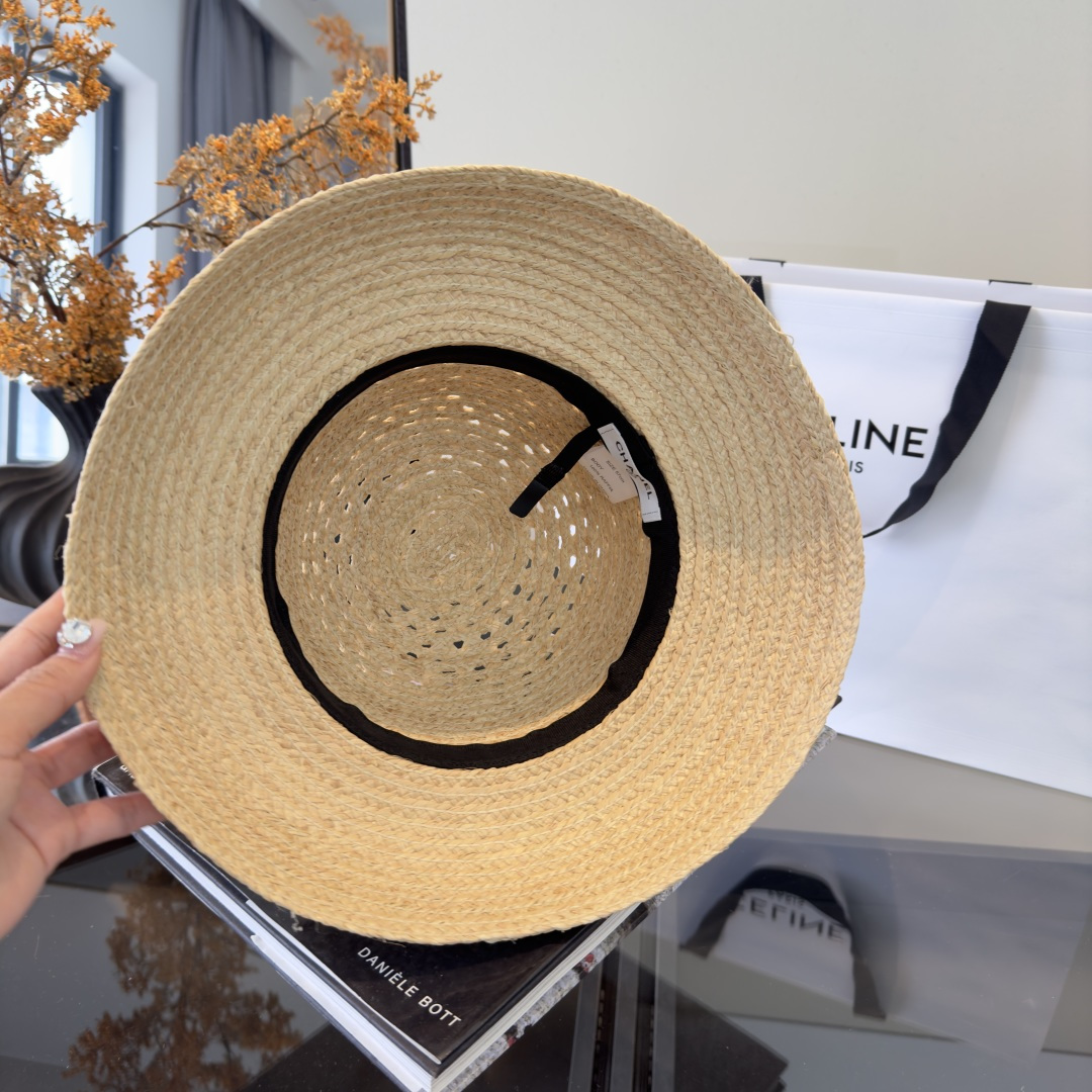 PChanel香奈儿新款拉菲草帽，旅游必备，头围57cm