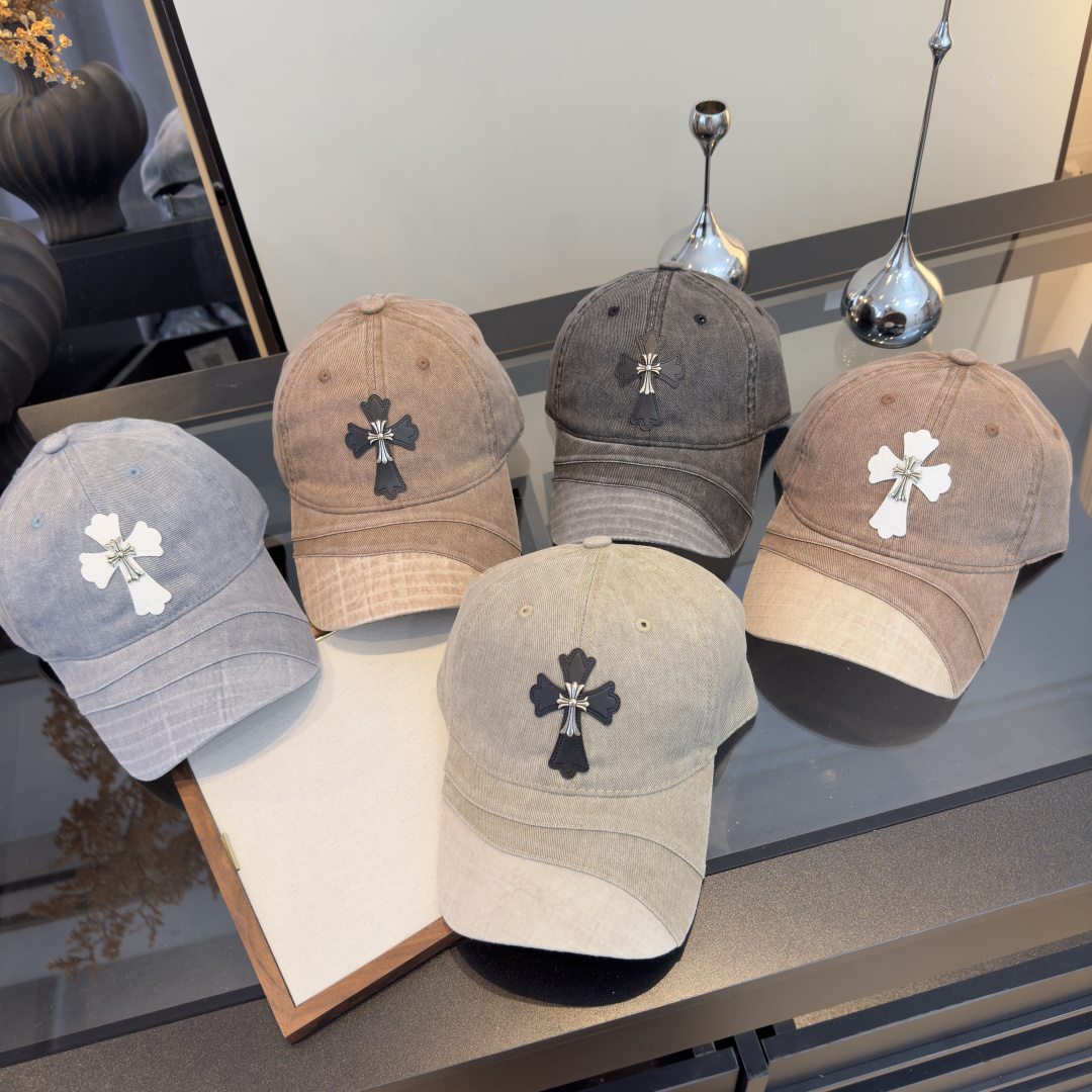 P克罗心新款鸭舌帽，时尚百搭，头围57cm