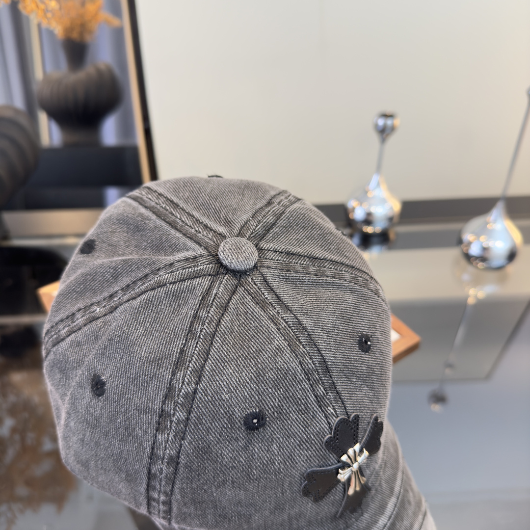 P克罗心新款鸭舌帽，时尚百搭，头围57cm