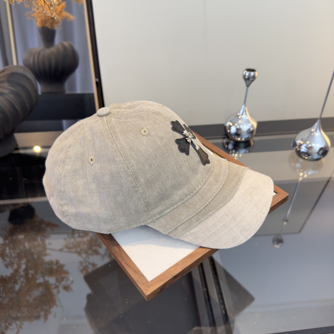 P克罗心新款鸭舌帽，时尚百搭，头围57cm