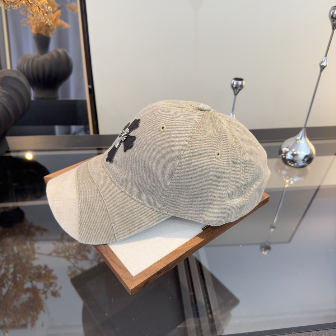 P克罗心新款鸭舌帽，时尚百搭，头围57cm