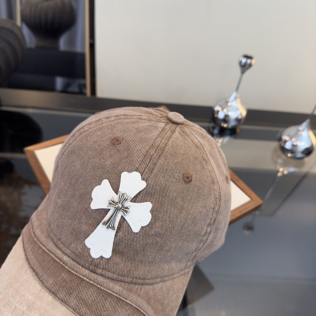 P克罗心新款鸭舌帽，时尚百搭，头围57cm