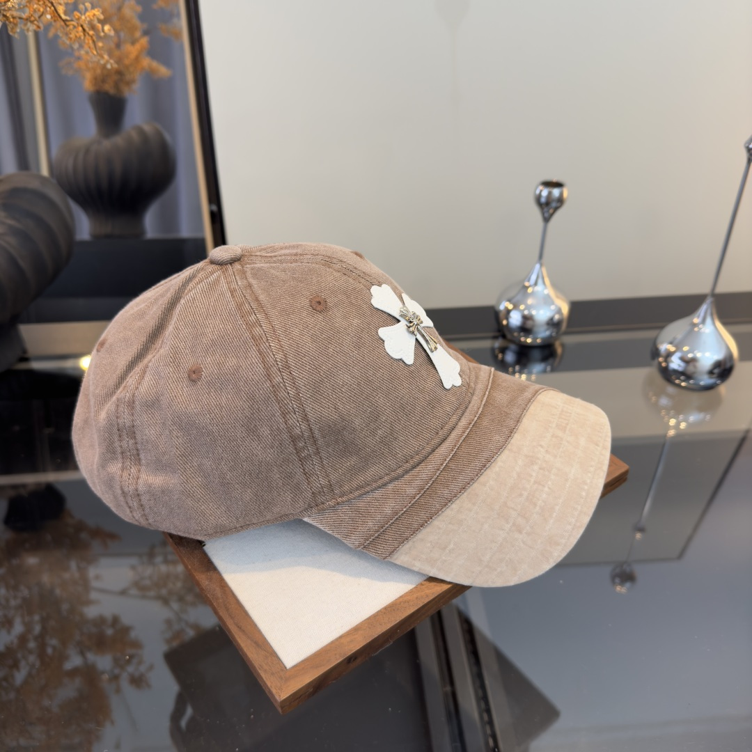 P克罗心新款鸭舌帽，时尚百搭，头围57cm